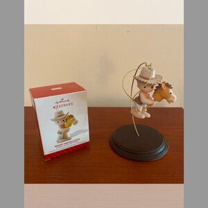 Woody and Bullseye Precious Moments Hallmark Keepsake Ornament